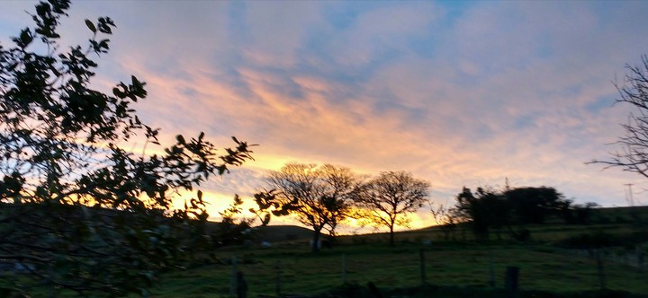 entardecer