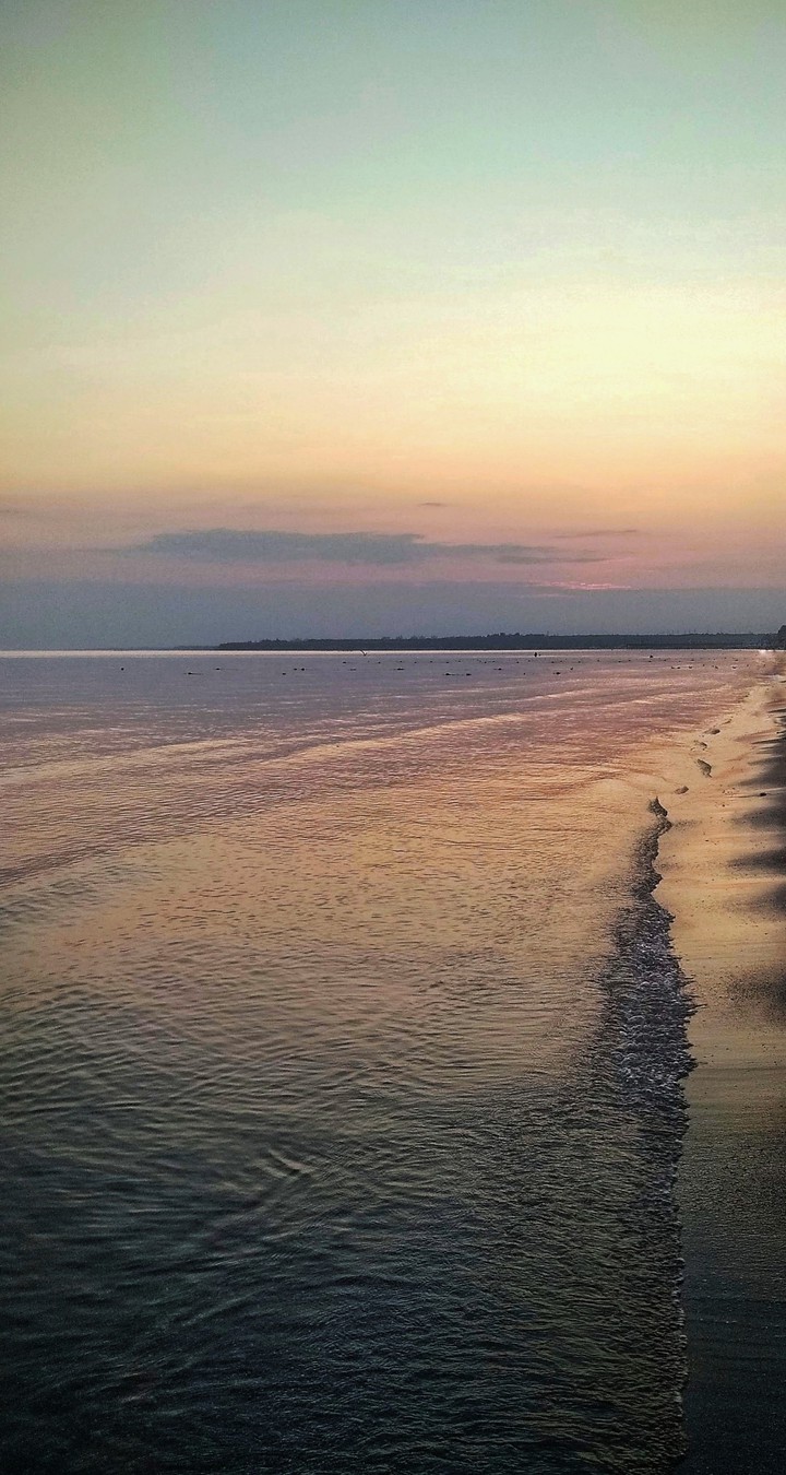 Evening sea