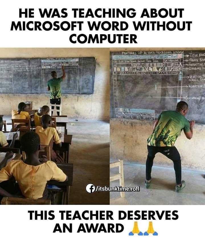 World's best teacher