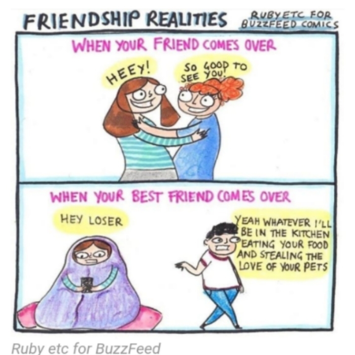 me and my friends