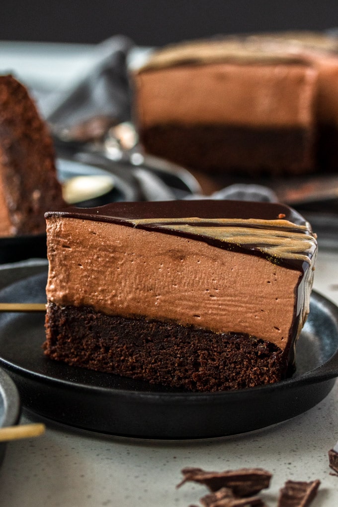 chocolate mud mousse cake