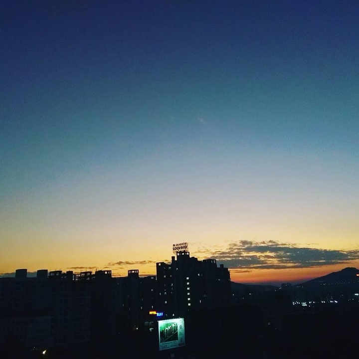 Evening horizon