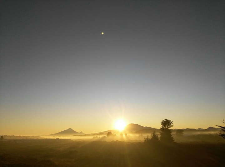 Amanecer en los Volcanes