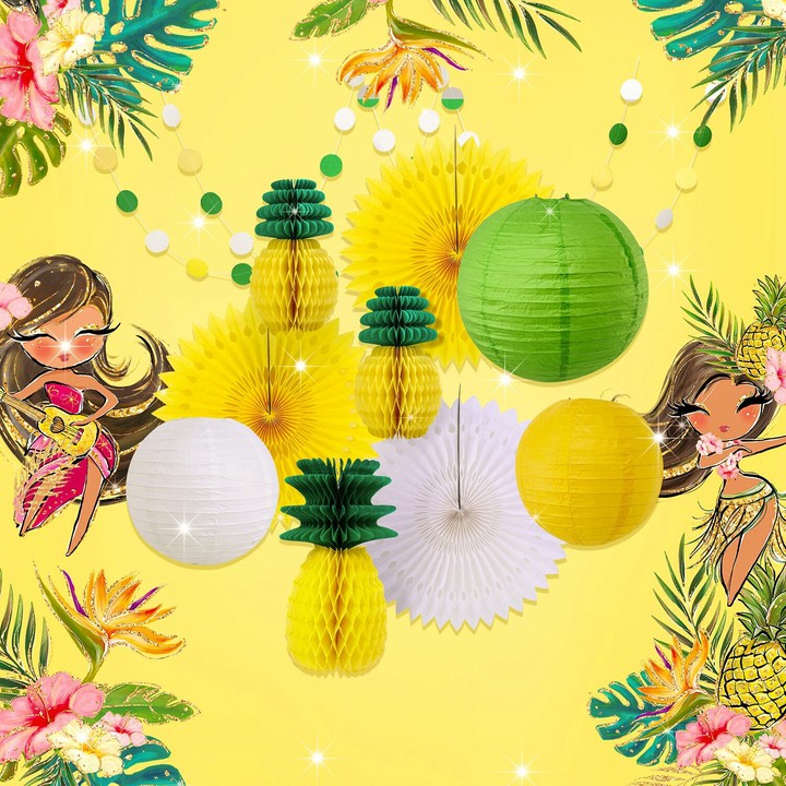 Summer party decorations