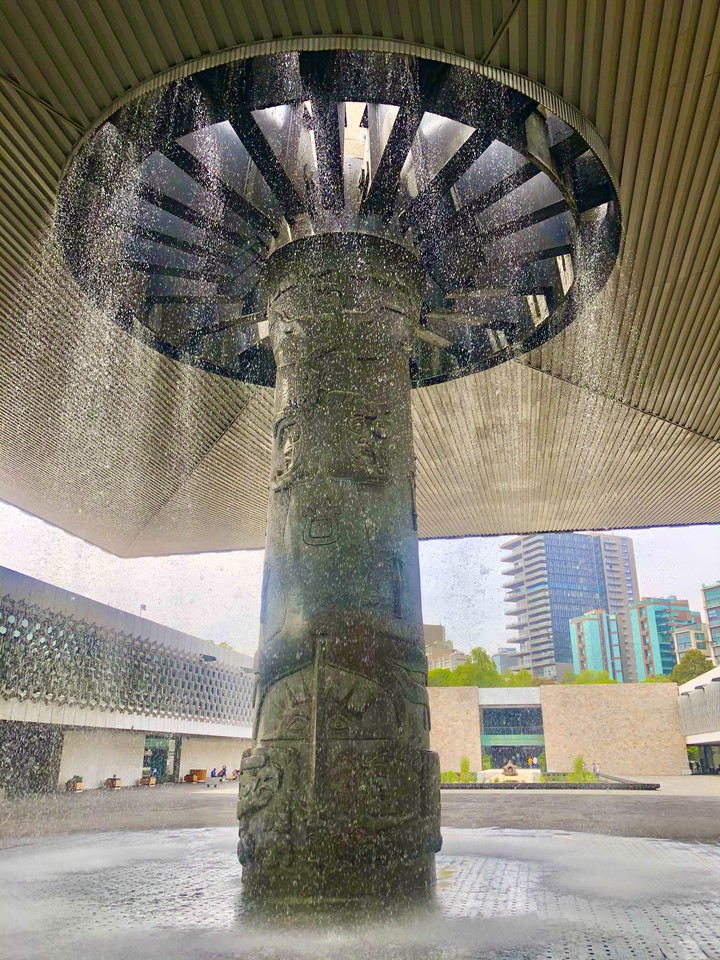 Fuente en Museo de Antropología