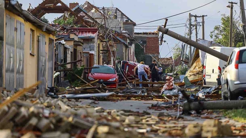 Tornádo v Česku 24.06.21