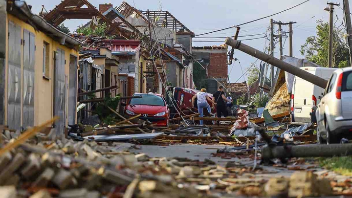 Tornádo v Česku 24.06.21