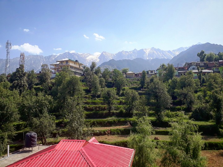 Dhauladhar Range from Dharmsala