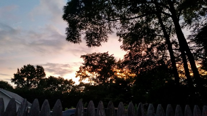 Twilight sky