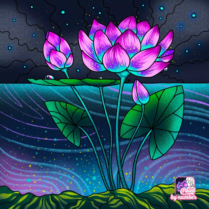 #indias national flower #painting