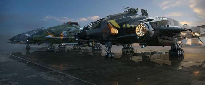 star citizen vehicles :fighter jet