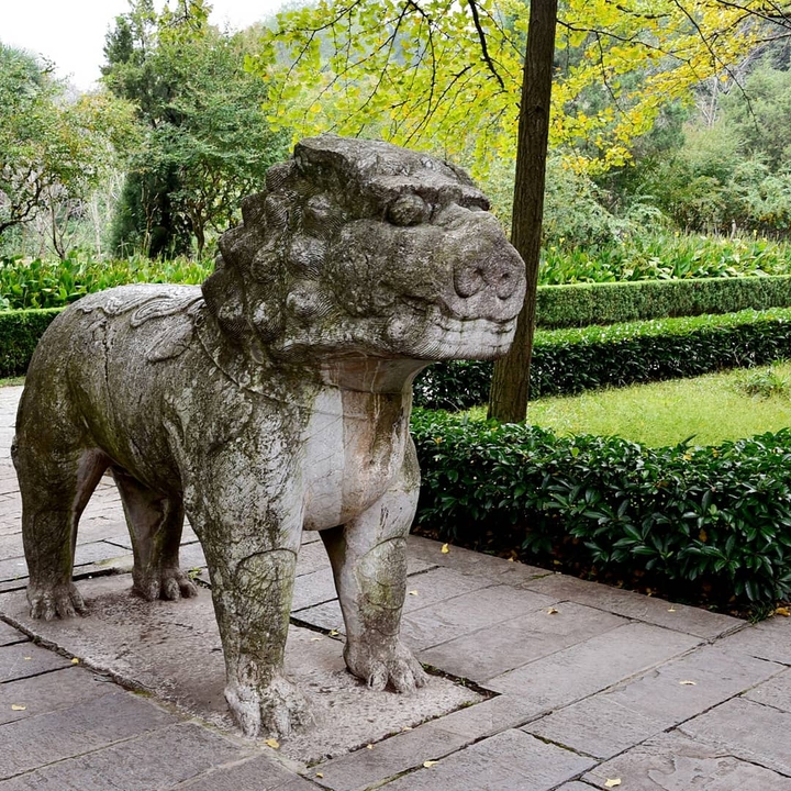 Nanjing. Ming Tombs Pass