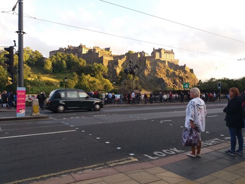 castle in Edinburgh