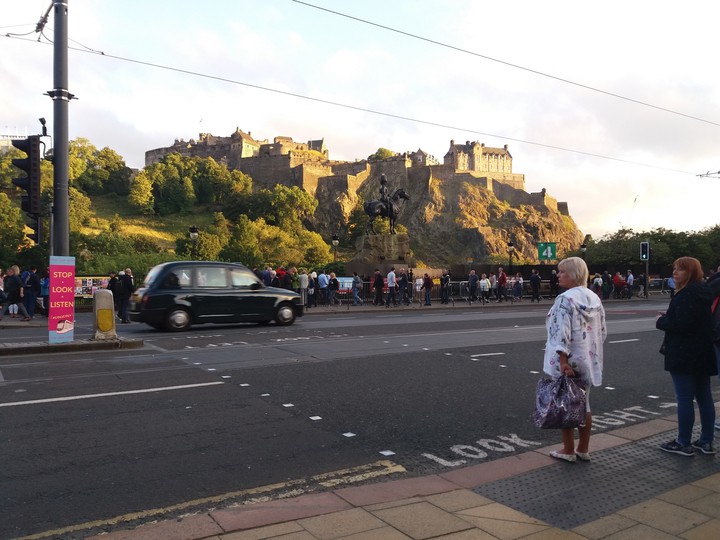 castle in Edinburgh