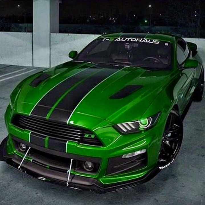 mustang green by Asbee