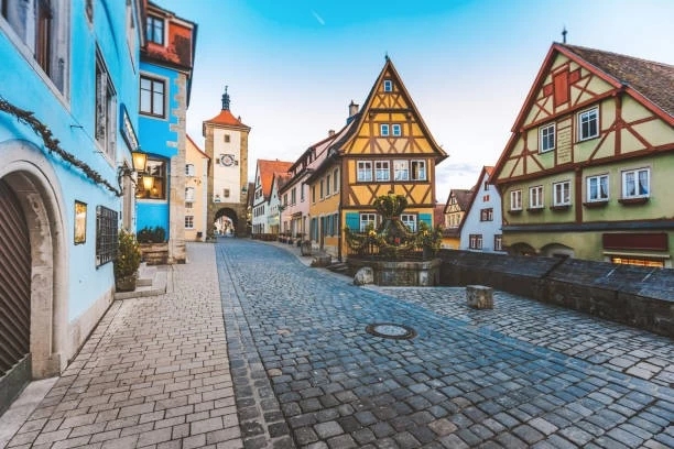 medieval Rothenburg ob der Tauber