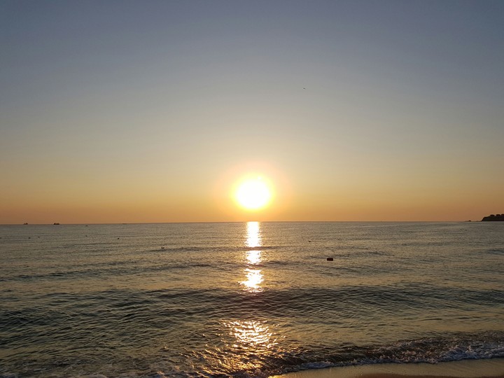 Black sea sunrise