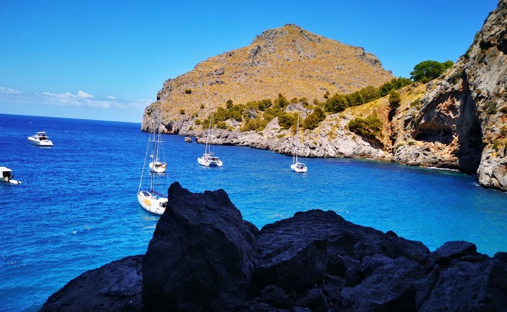 sea ​​and boats