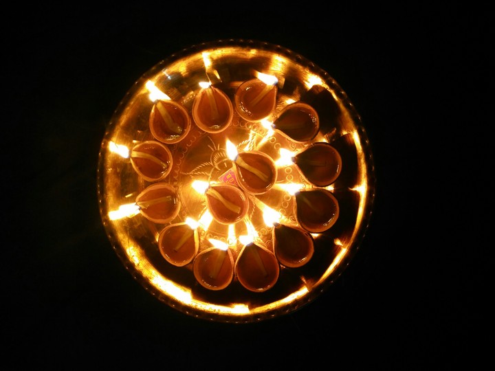chaturdashi diyas