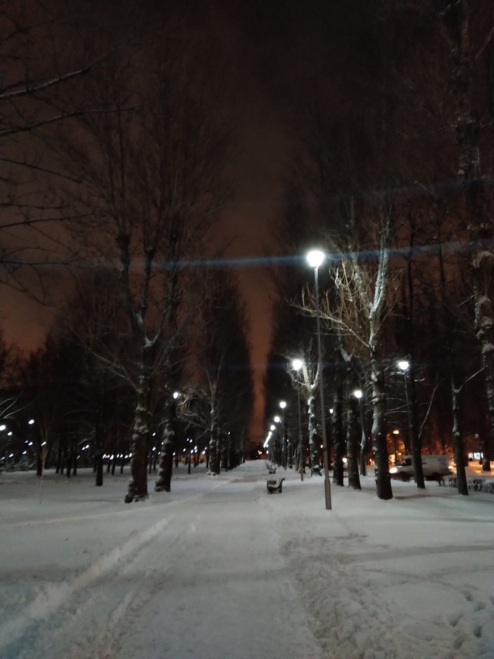 зима