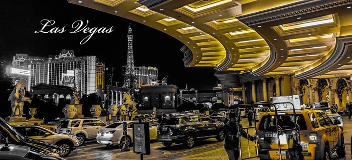 view from Ceasar Palace