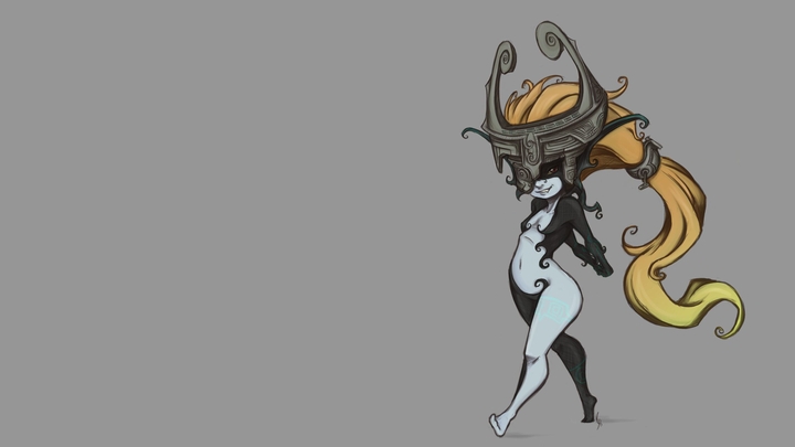 Midna Illustration Zelda Twilight Princess