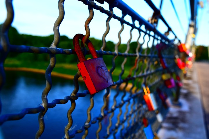 Locked love....