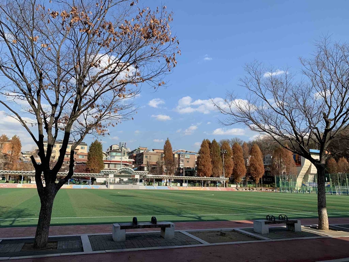 운동장 풍경