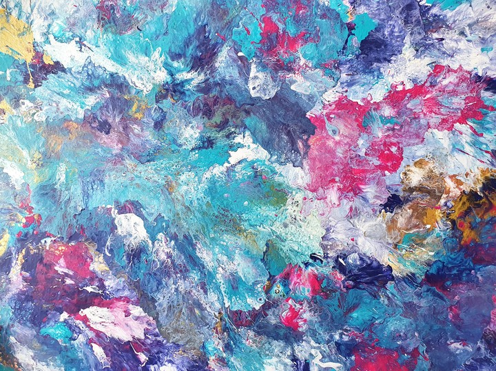 Acrylic Pour by Me