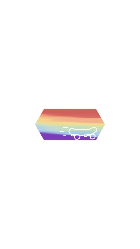 rainbow board
