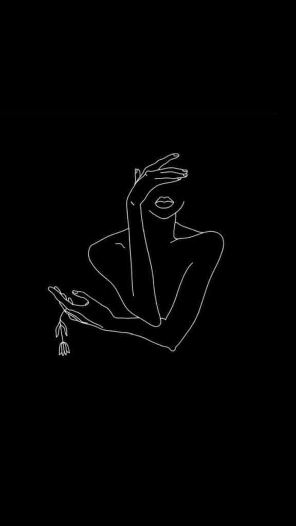 The woman
