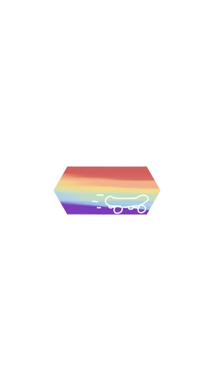 rainbow board