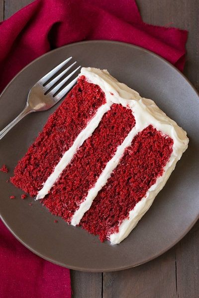 Red velvet pastry