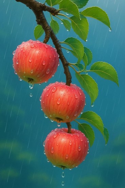 шпалери fruit, reflection