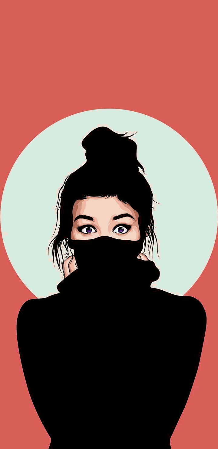 scared girl