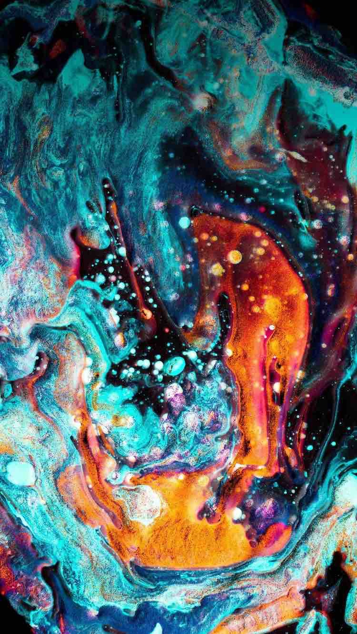 colorful painting wall