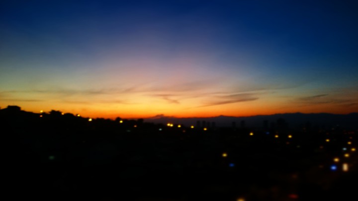 céu degradê