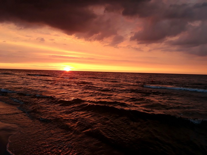 Red sunset