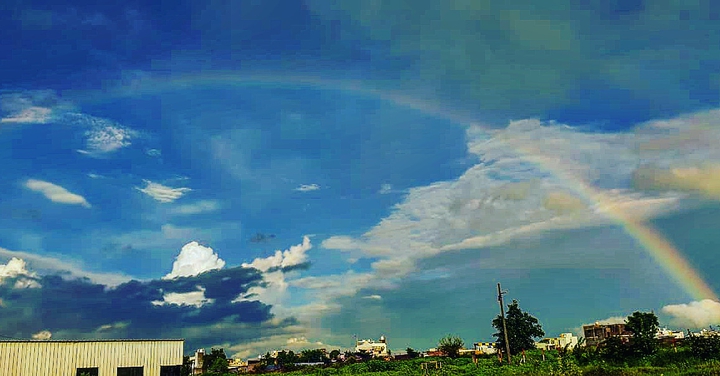 rainbow in Buldhana