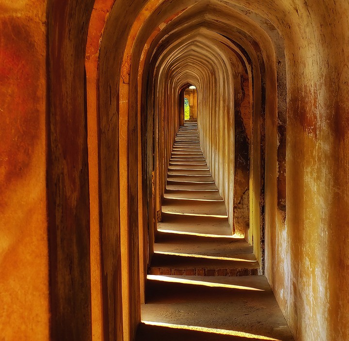 Labyrinth of Bara Imambara, Lucknow, India