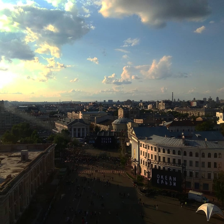 Nighttime Kiev