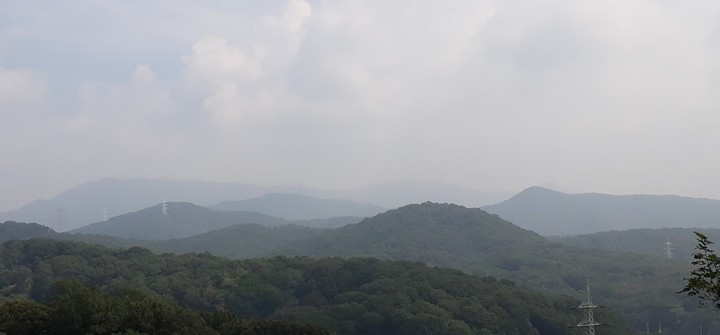 mountain scenery (Korean landscape)