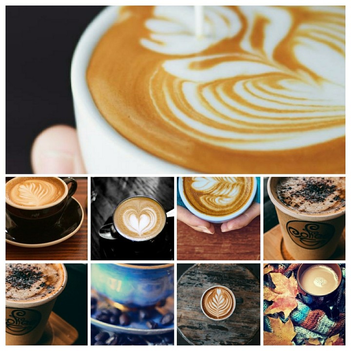 coffee collage