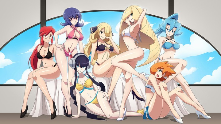 pokegirls bikini