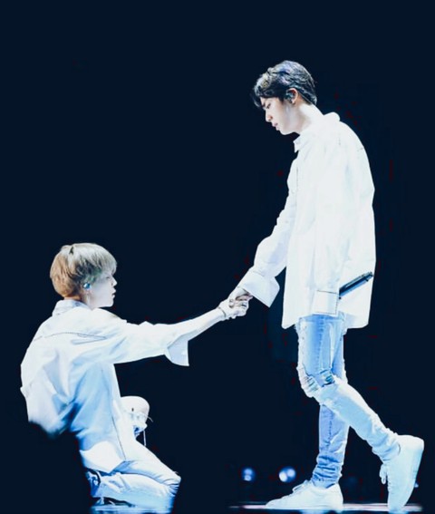 BTS JIMIN AND JIN