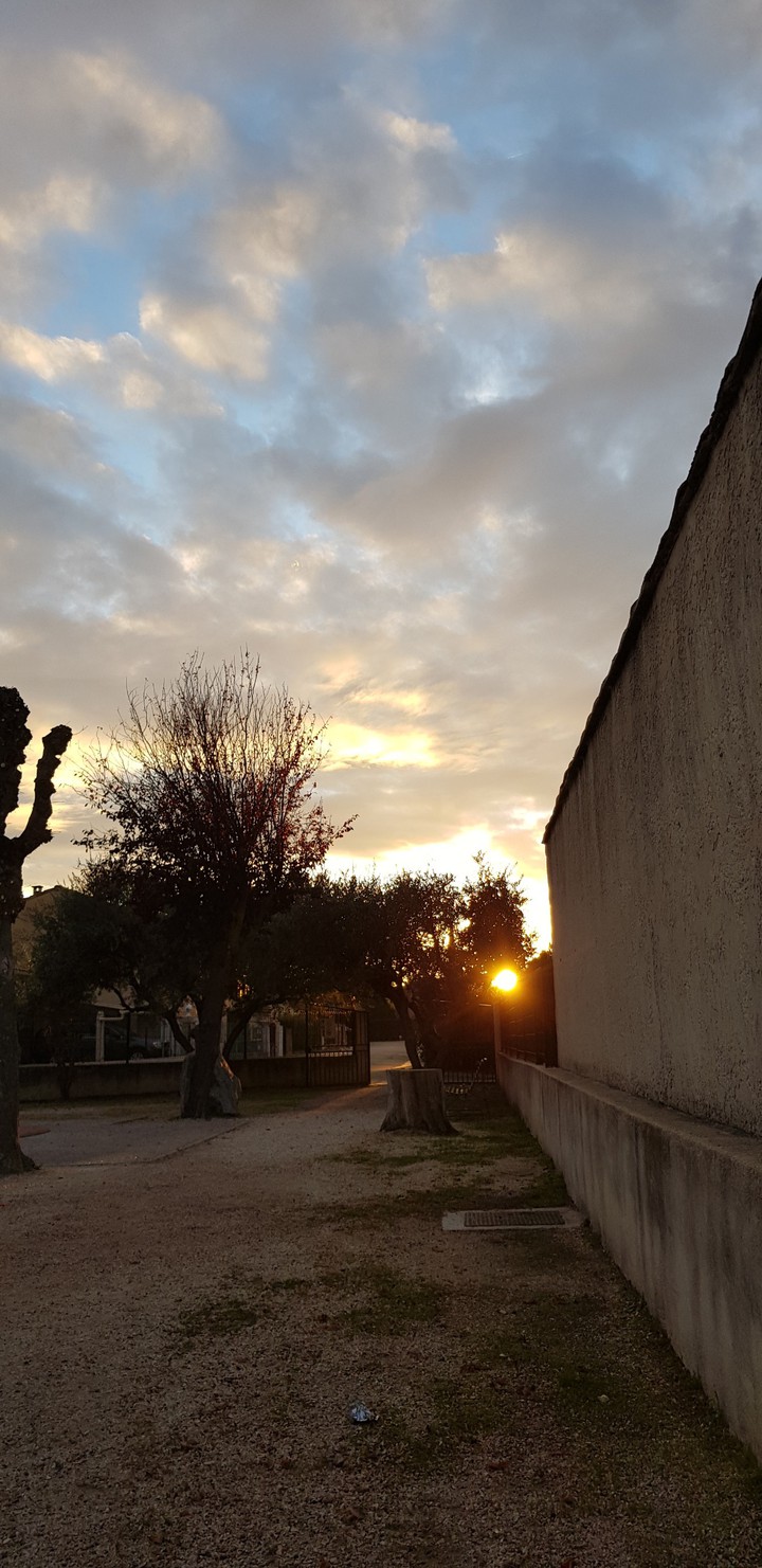 couché soleil