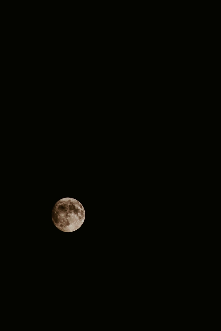 The moon