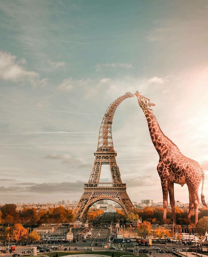 Eating Eifel Tower