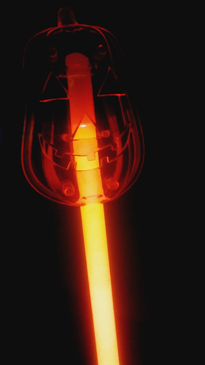 Bought a really cool glowstick 
