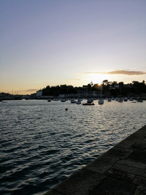 waterway, horizon wallpapers